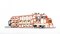 Aunt Martha's All Aboard 3945 trains embroidery iron on pattern